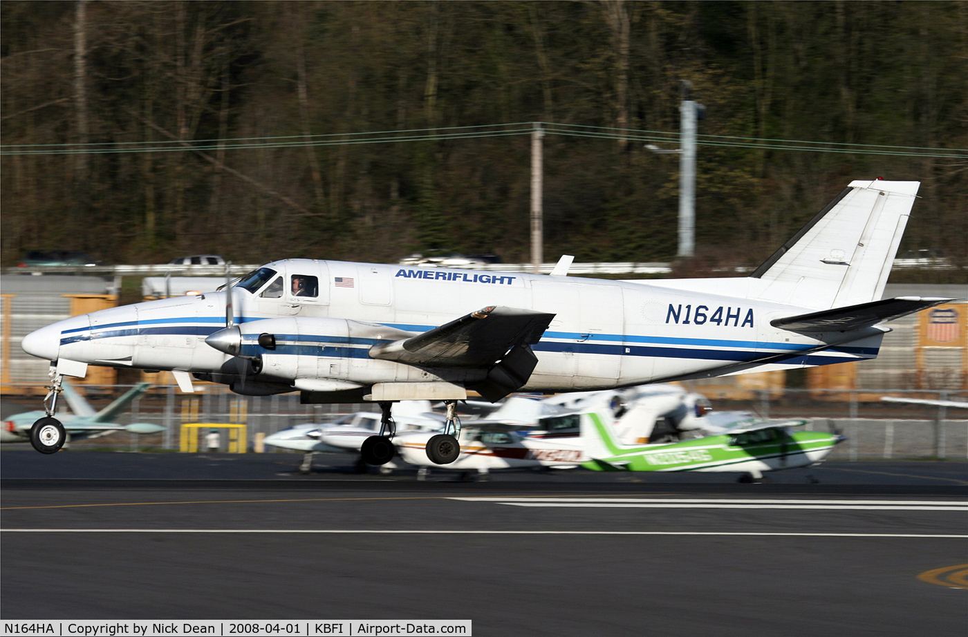 N164HA, 1968 Beech 99 C/N U-60, /