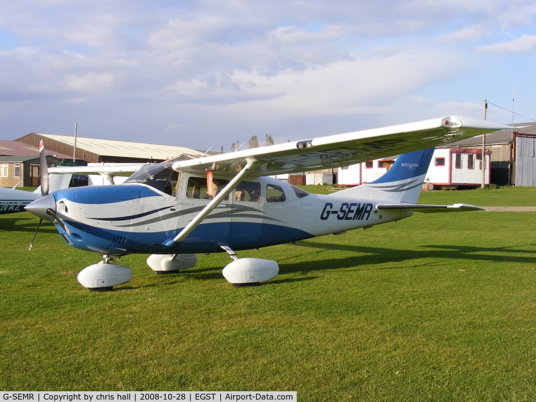 G-SEMR, 2006 Cessna T206H Turbo Stationair C/N T206-08669, Previous ID: N11347