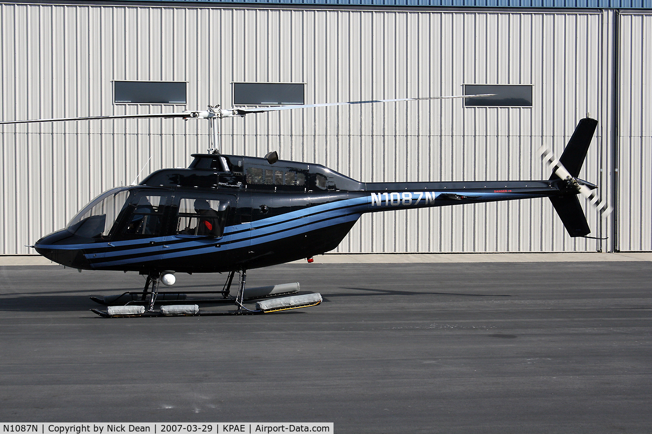 N1087N, 1980 Bell 206B JetRanger III C/N 3019, /