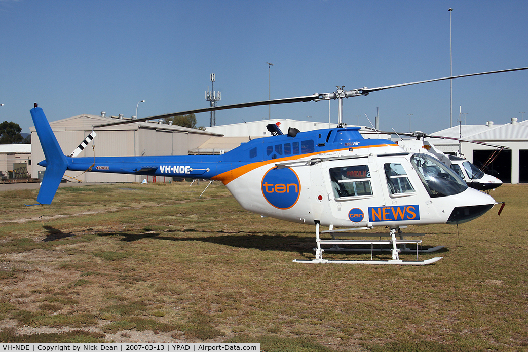 VH-NDE, 1980 Bell 206B JetRanger III C/N 3053, /