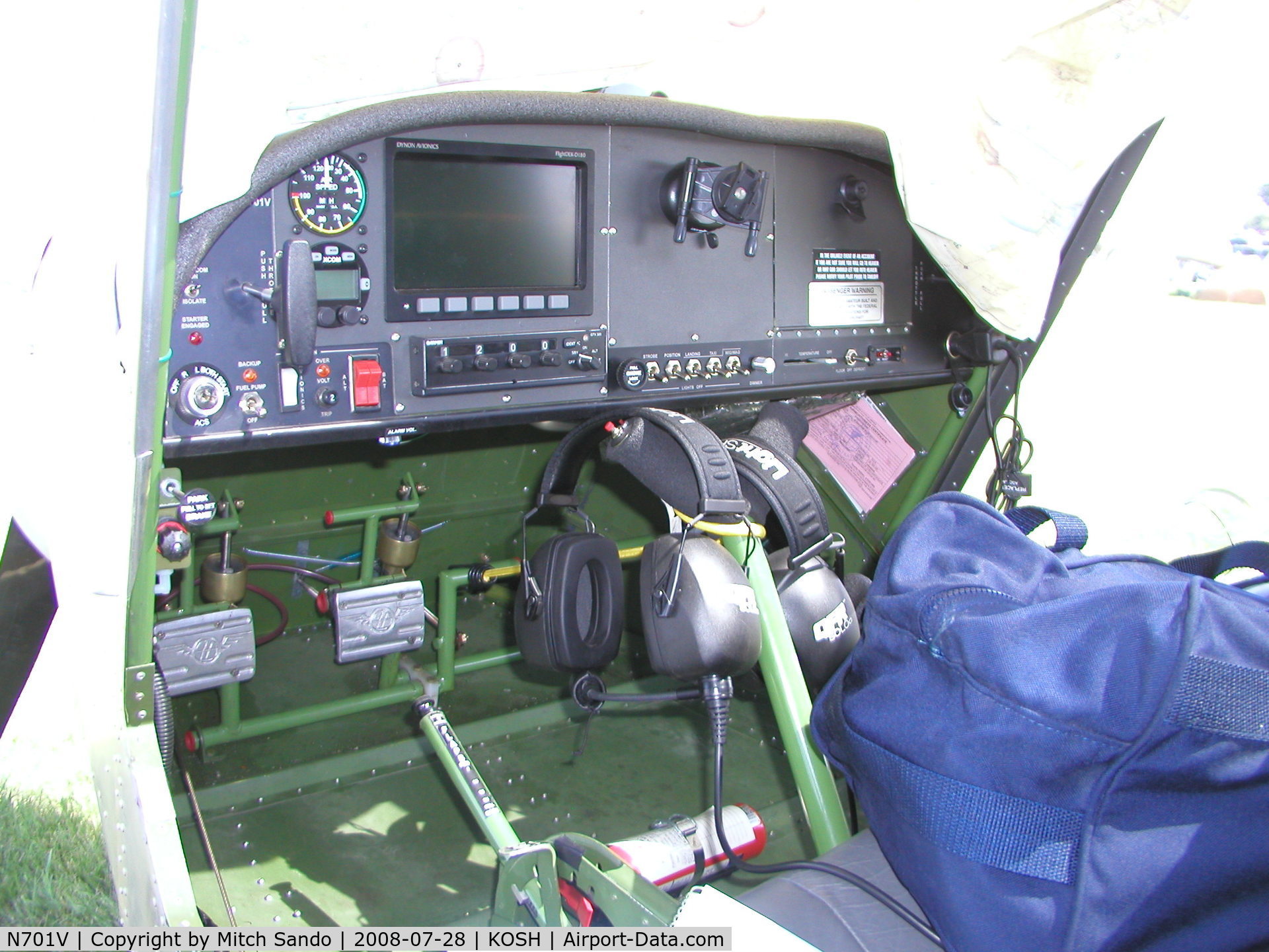 N701V, 2007 Zenith CH-701 SP C/N 5215, EAA AirVenture 2008.
