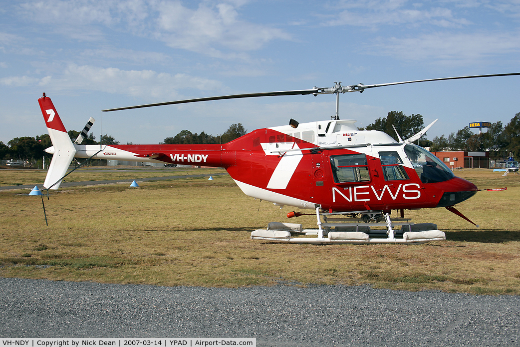 VH-NDY, 1984 Bell 206B-3 JetRanger III C/N 3810, /