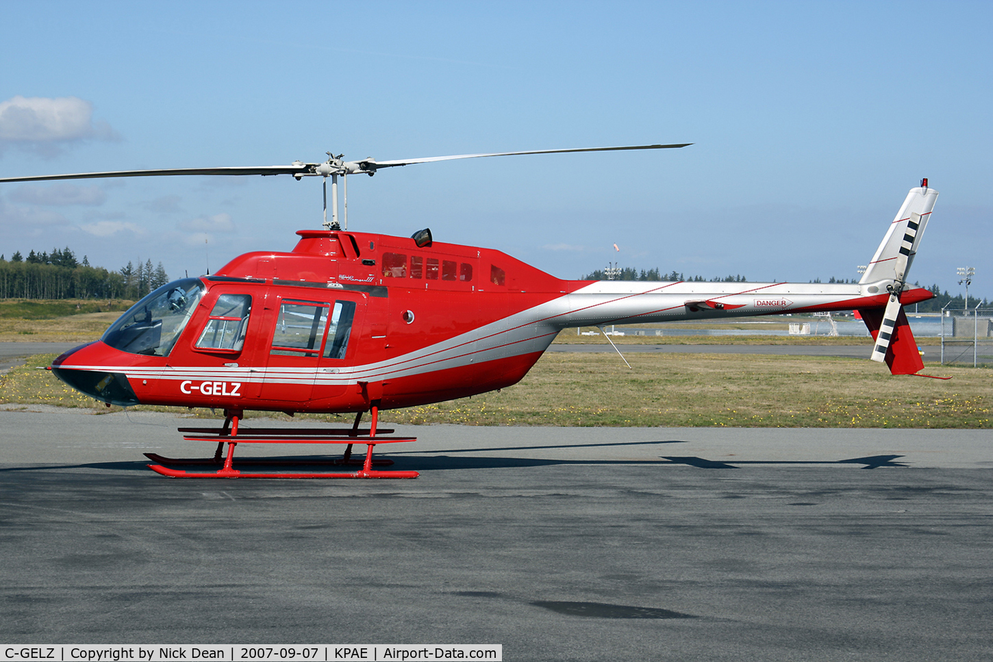 C-GELZ, 1991 Bell 206B JetRanger III C/N 4193, /