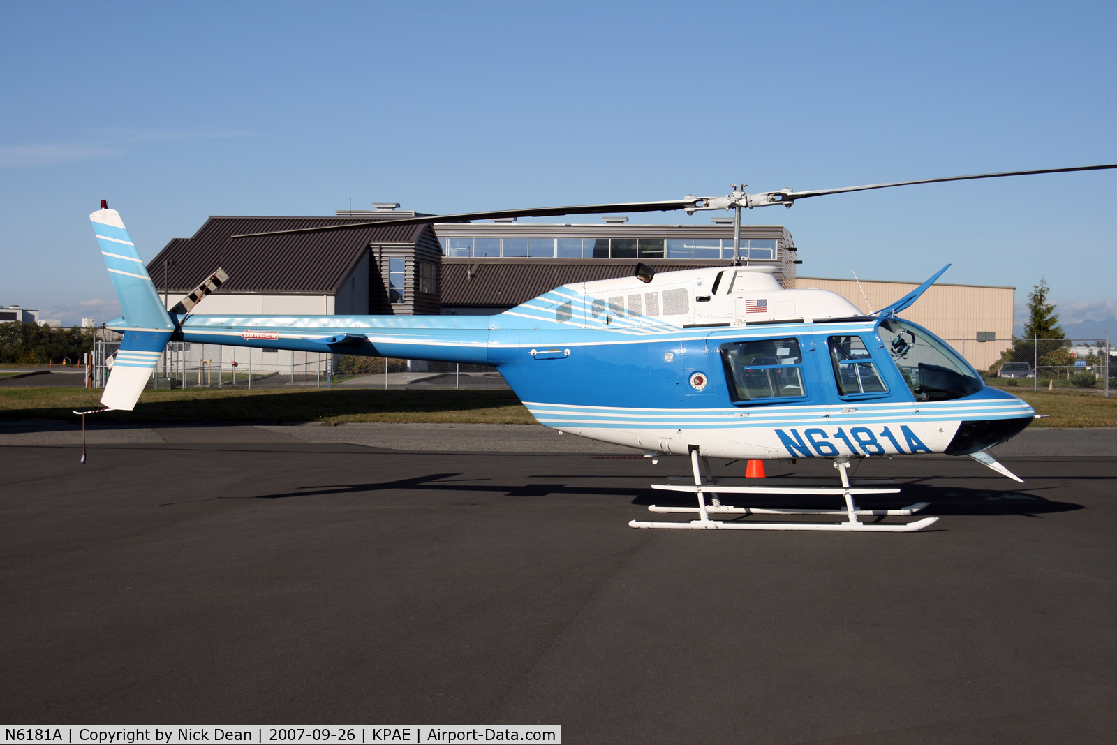 N6181A, 1993 Bell 206B C/N 4277, /