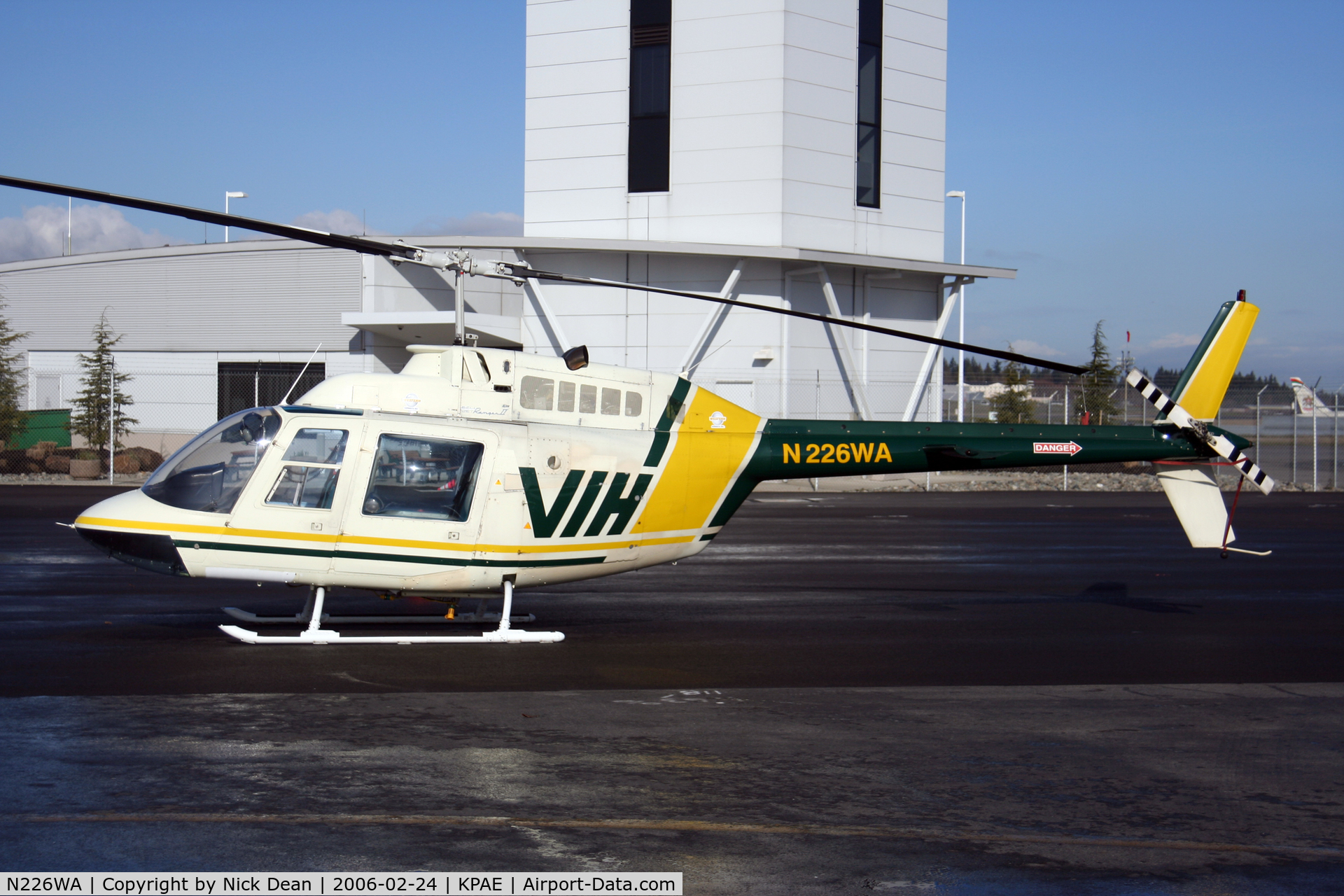 N226WA, 1973 Bell 206B JetRanger II C/N 1110, /