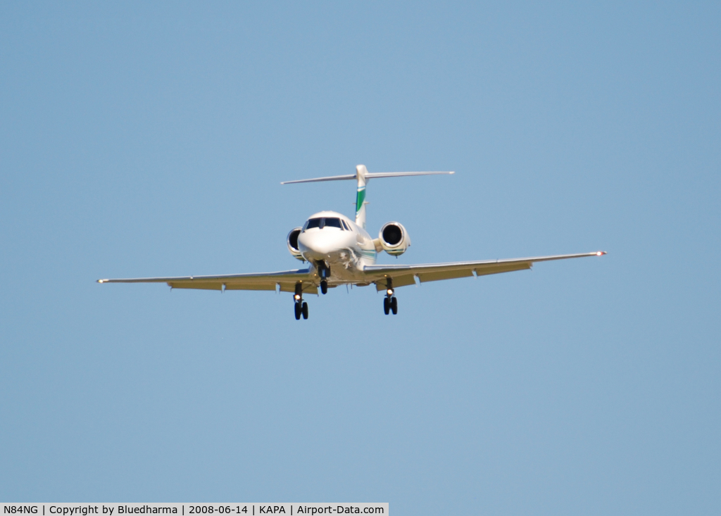 N84NG, 1997 Cessna 650 C/N 650-7078, On final approach to 17L.