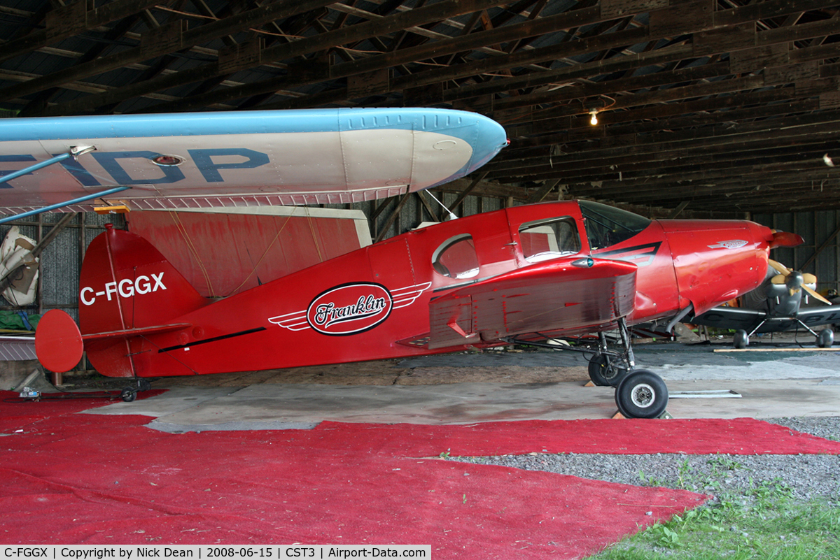 C-FGGX, 1947 Bellanca 14-13-2 Cruisair Senior C/N 1377, St. Lazare Quebec