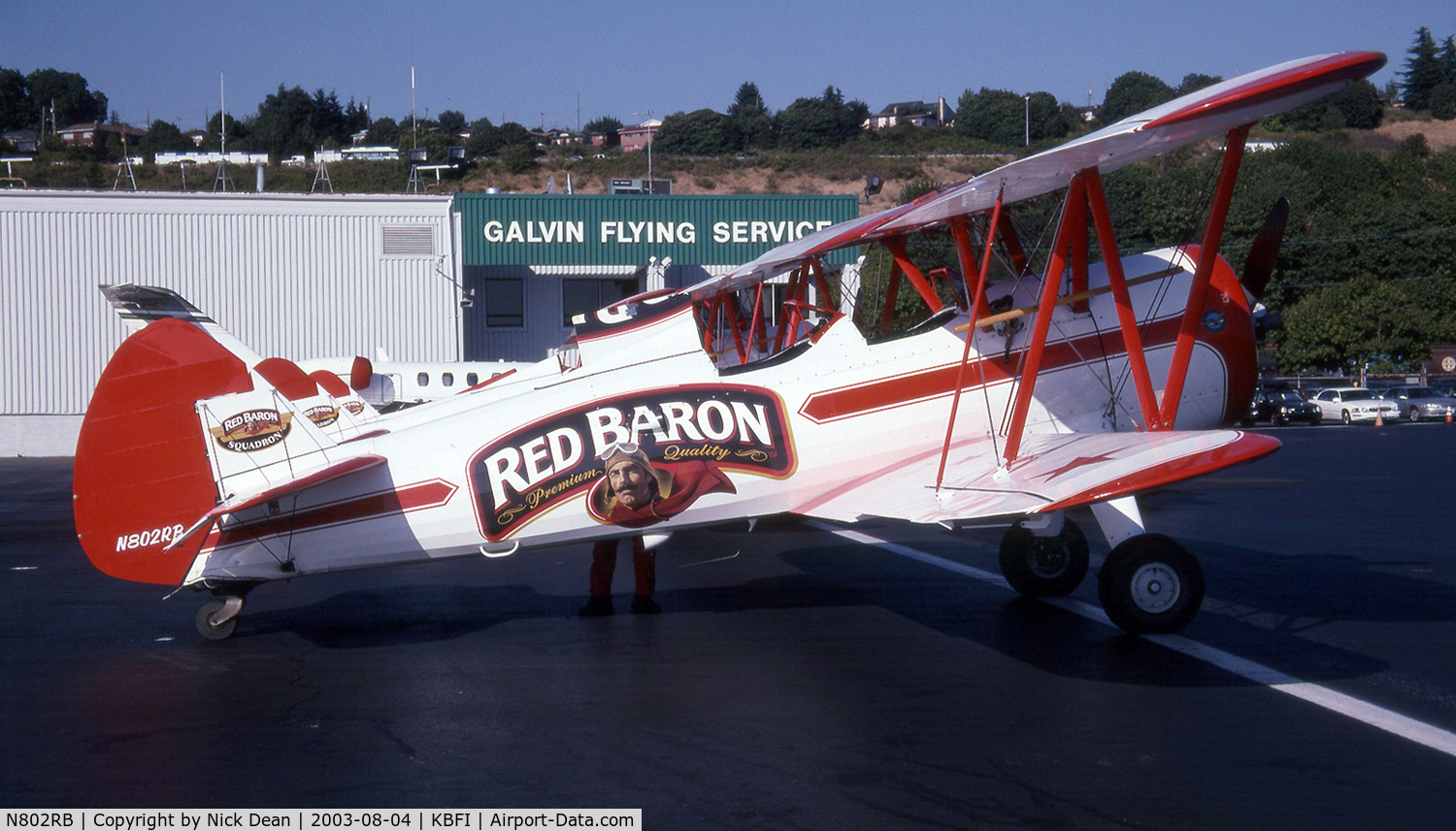 N802RB, 1943 Boeing E75 C/N 75-6451, Scanned from a slide