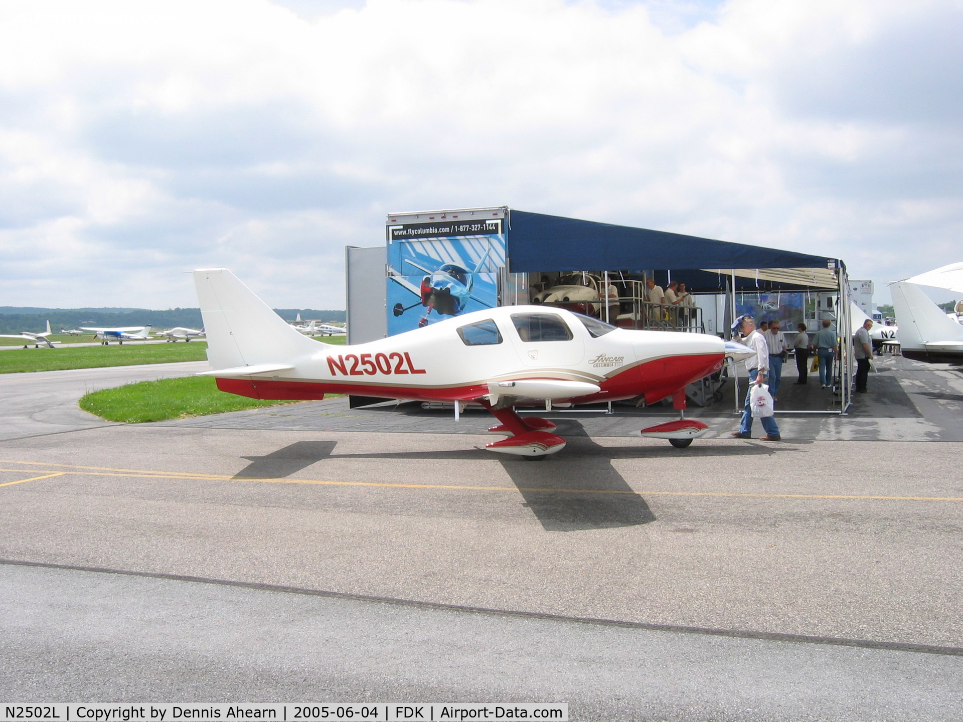 N2502L, 2005 Lancair LC41-550FG C/N 41068, Frederick,MD