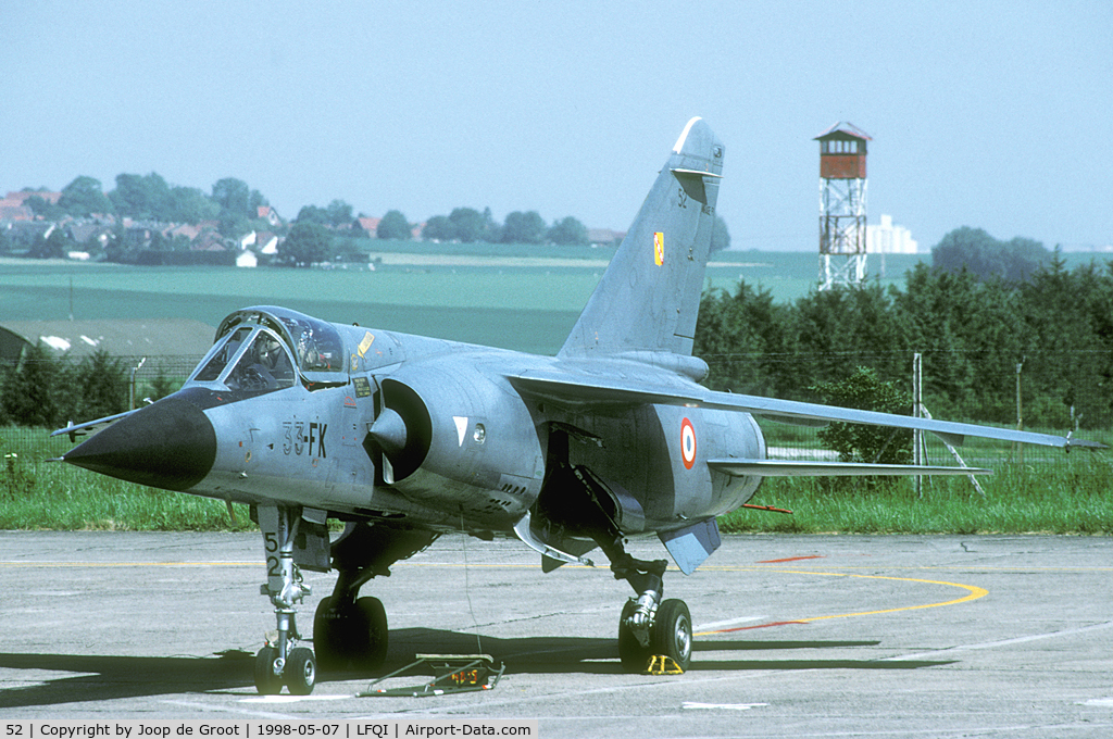 52, Dassault Mirage F.1C C/N 52, One of the participants of the 1998 air day.