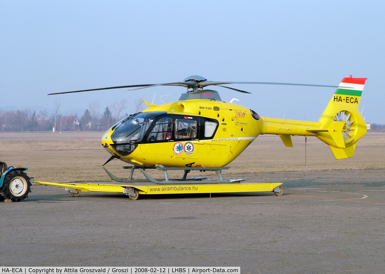 HA-ECA, 2006 Eurocopter EC-135T-2 C/N 0500, Budaörs-Airport/Hungary LHBS