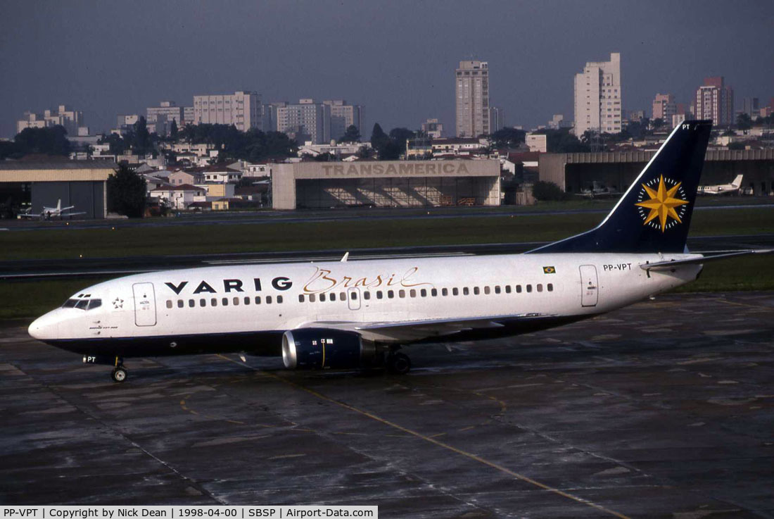 PP-VPT, Boeing 737-36N C/N 28556/2964, Scanned from a slide