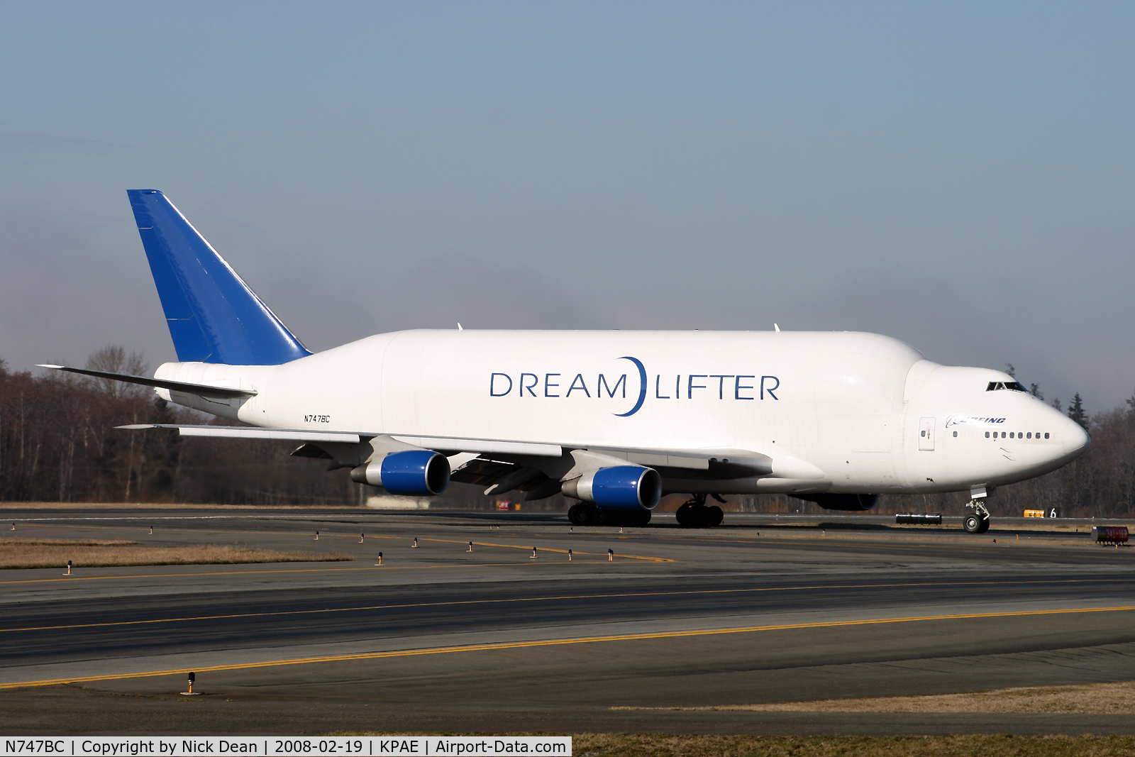 N747BC, 1992 Boeing 747-4J6 C/N 25879, /