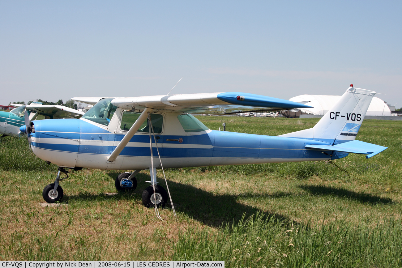 CF-VQS, 1967 Cessna 150G C/N 15065946, /