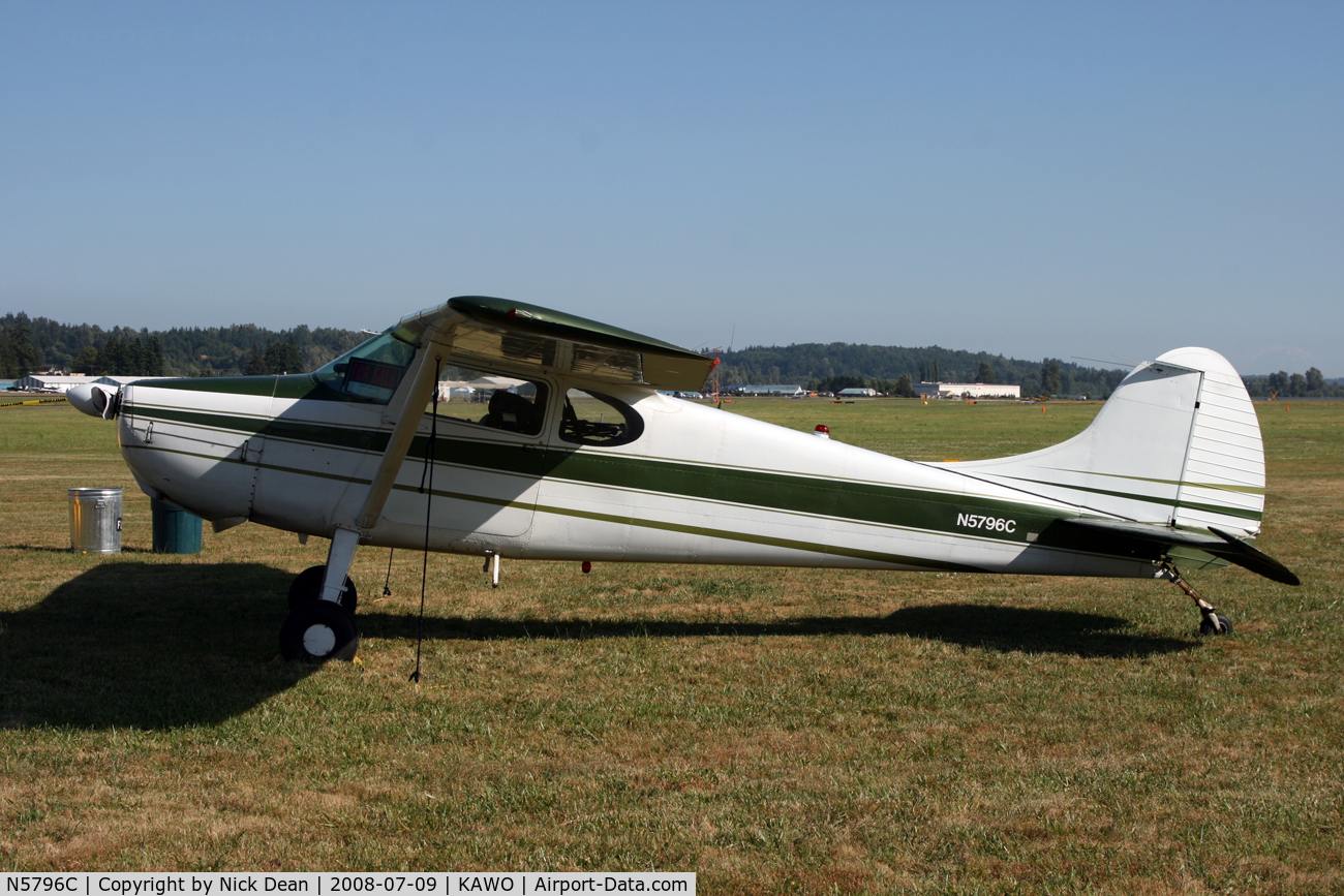 N5796C, 1950 Cessna 170A C/N 19750, /