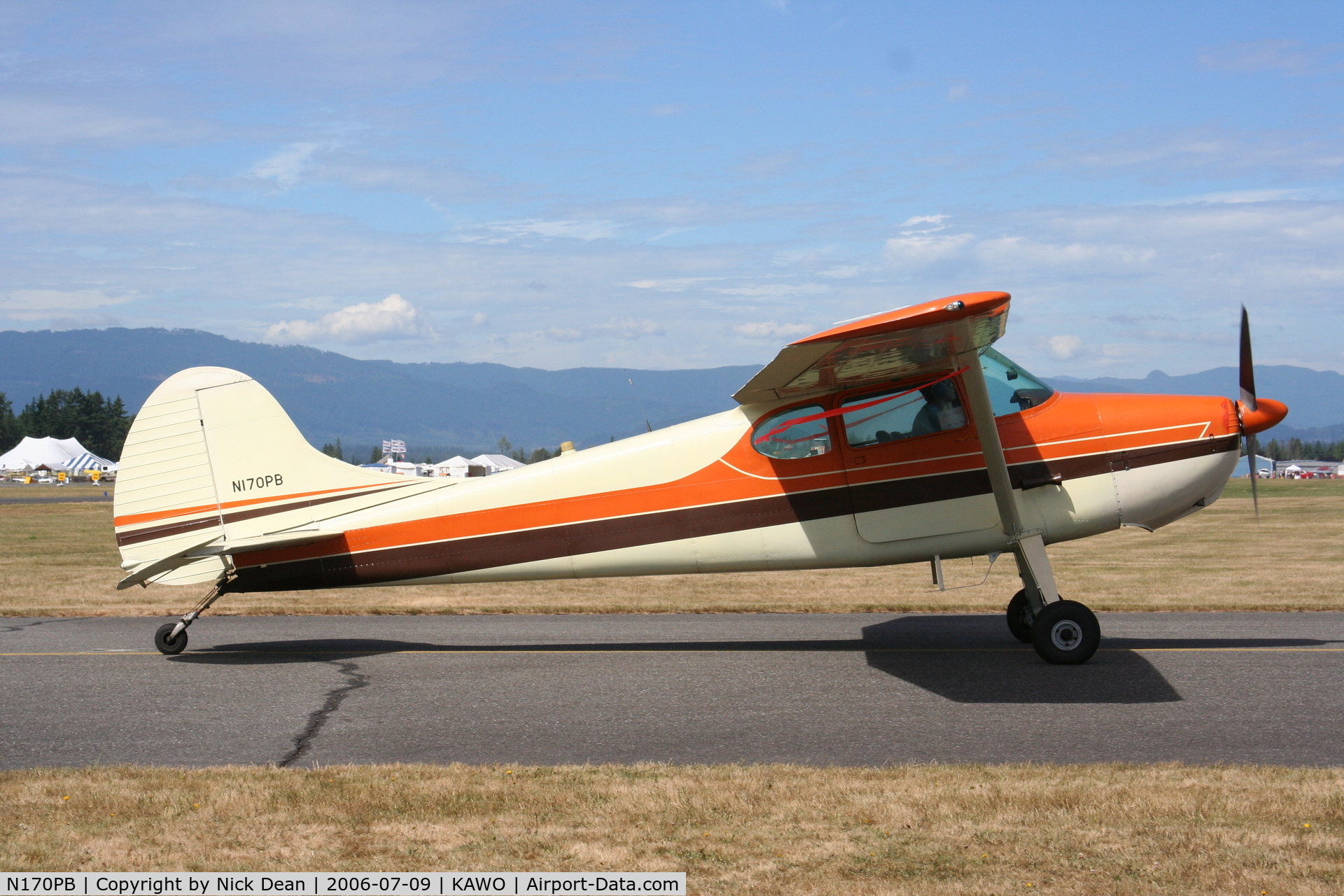 N170PB, 1950 Cessna 170A C/N 19800, KAWO