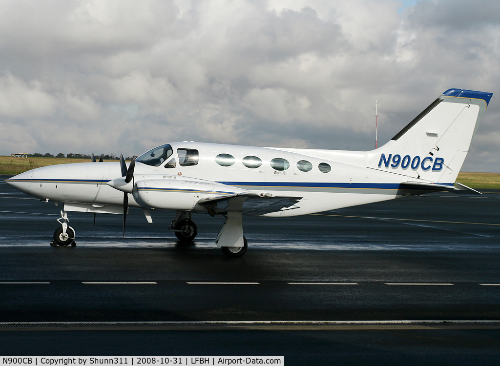N900CB, 1977 Cessna 421C Golden Eagle C/N 421C0837, Parked at the General Aviation area...