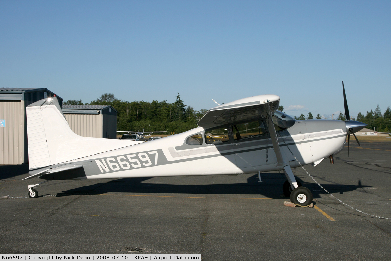 N66597, 1978 Cessna 180K Skywagon C/N 18052949, KPAE