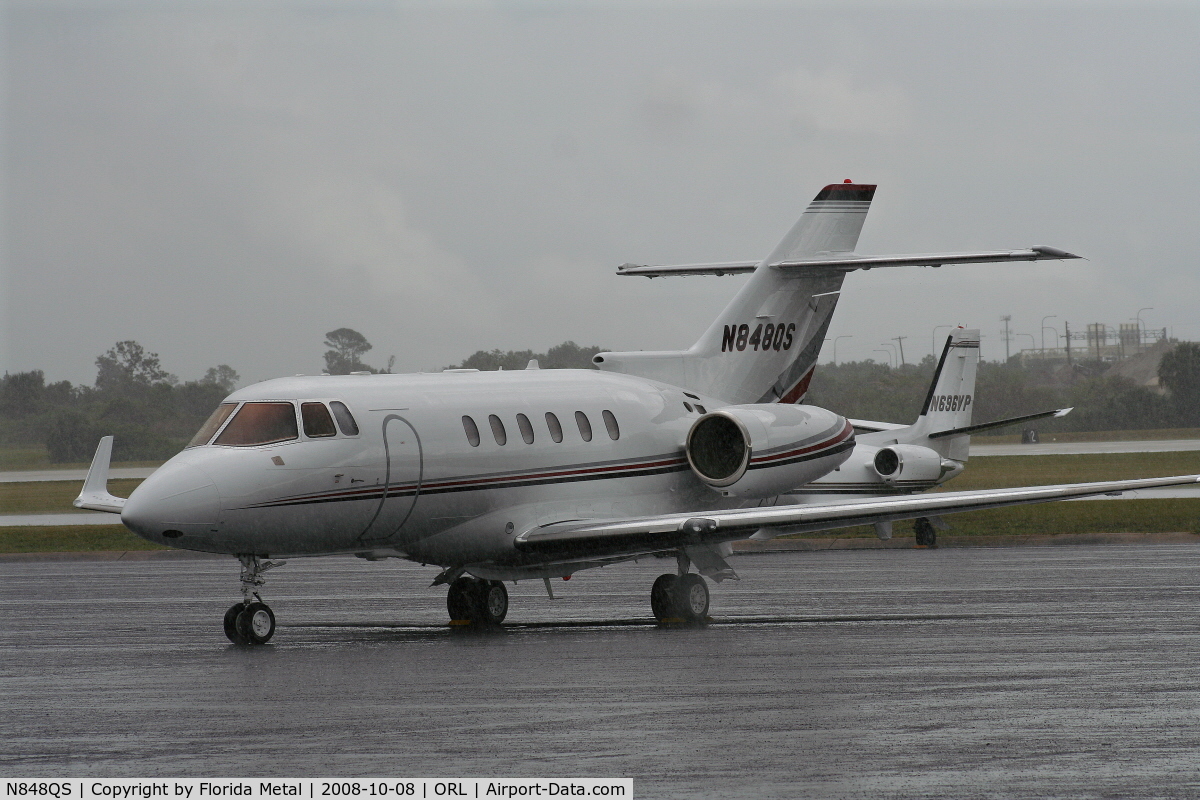 N848QS, 2007 Hawker Beechcraft Corp HAWKER 900XP C/N HA-0031, Net Jets Hawker 900XP