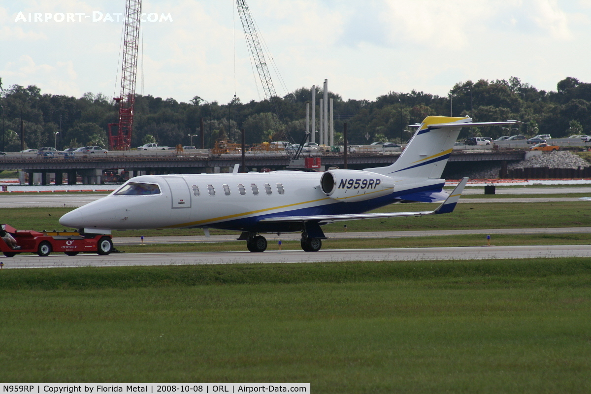 N959RP, 2008 Learjet Inc 45 C/N 2100, Lear 40