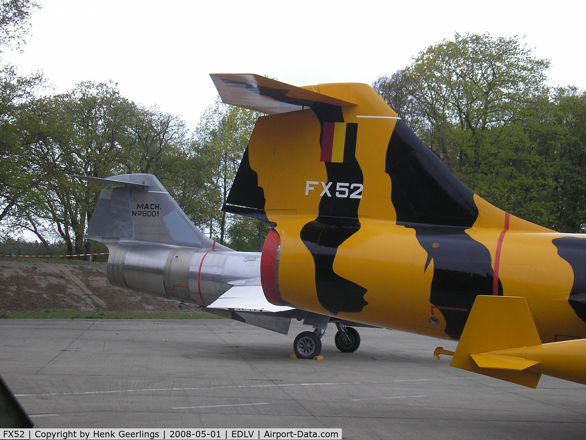 FX52, 1964 Lockheed F-104G Starfighter C/N 683-9095, Airport-Festival Airport Weeze ,  01 may 2008