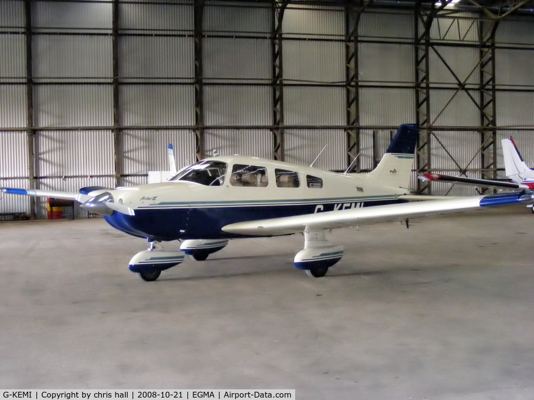 G-KEMI, 1998 Piper PA-28-181 Cherokee Archer III C/N 28-43180, MODERN AIR (UK) LTD; Previous ID: N41493