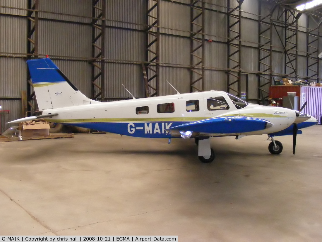G-MAIK, 1995 Piper PA-34-220T Seneca IV C/N 34-48078, MODERN AIR (UK) LTD; Previous ID: N73BS