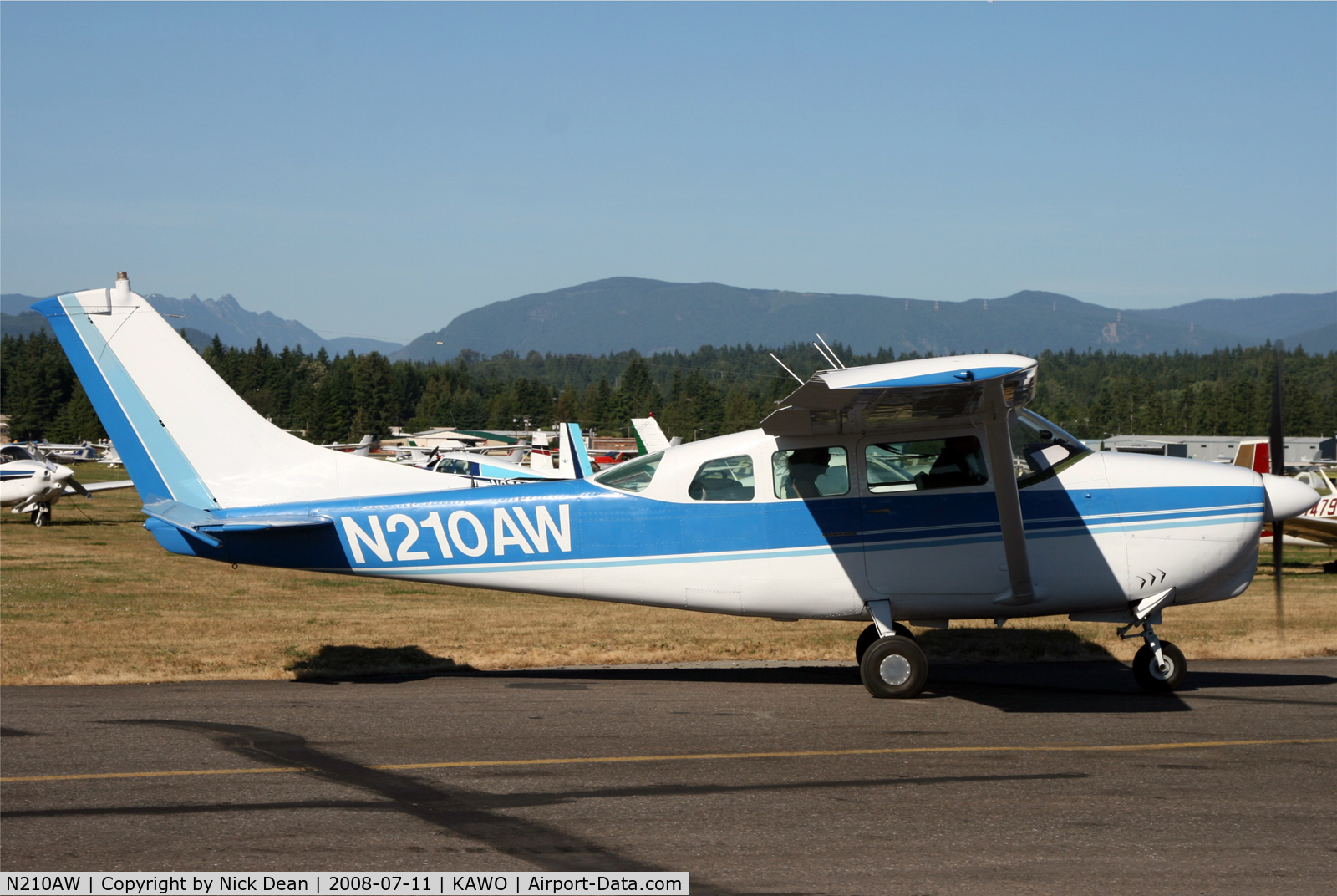 N210AW, 1964 Cessna 210D Centurion C/N 21058492, /