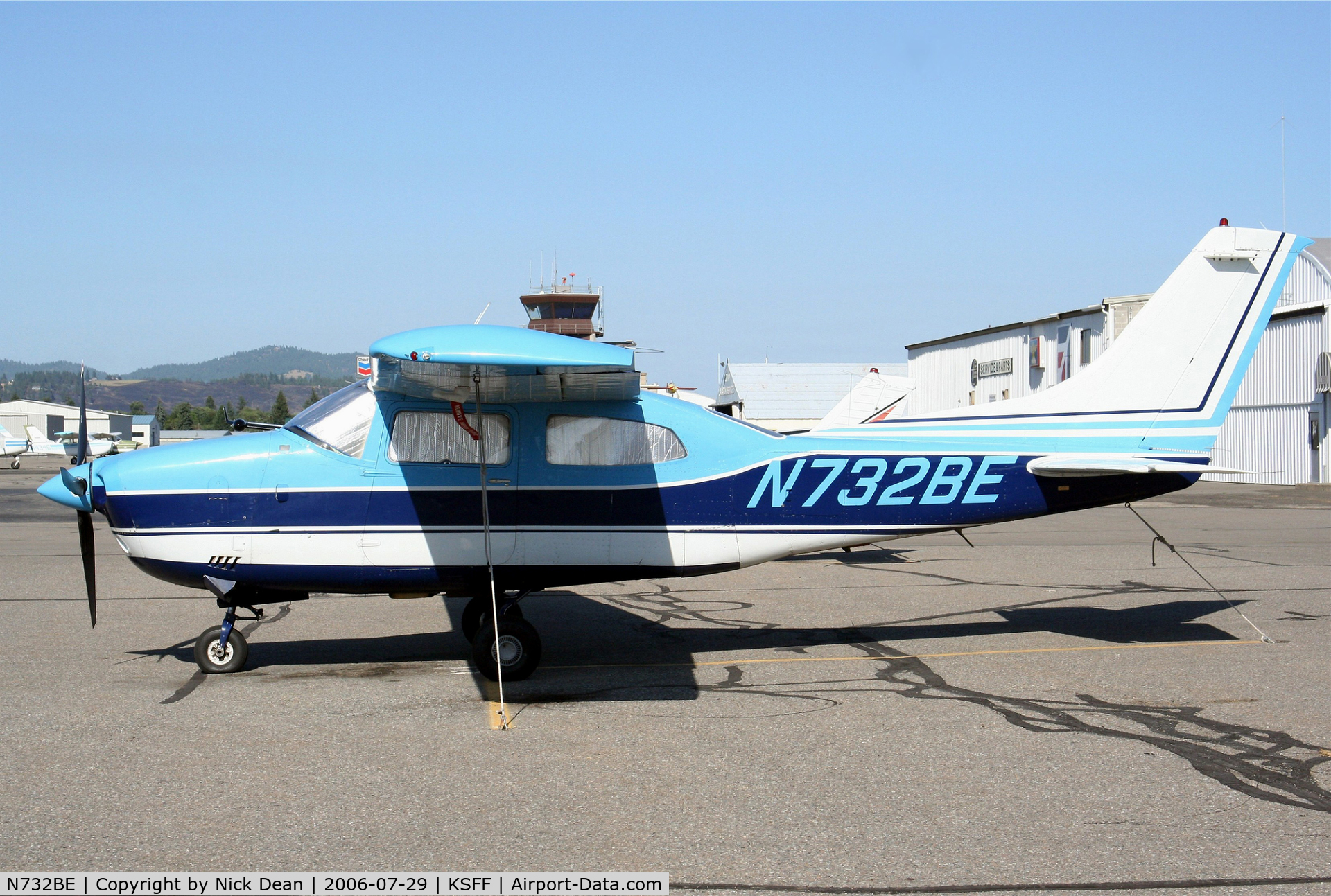 N732BE, 1976 Cessna T210L Turbo Centurion C/N 21061380, /