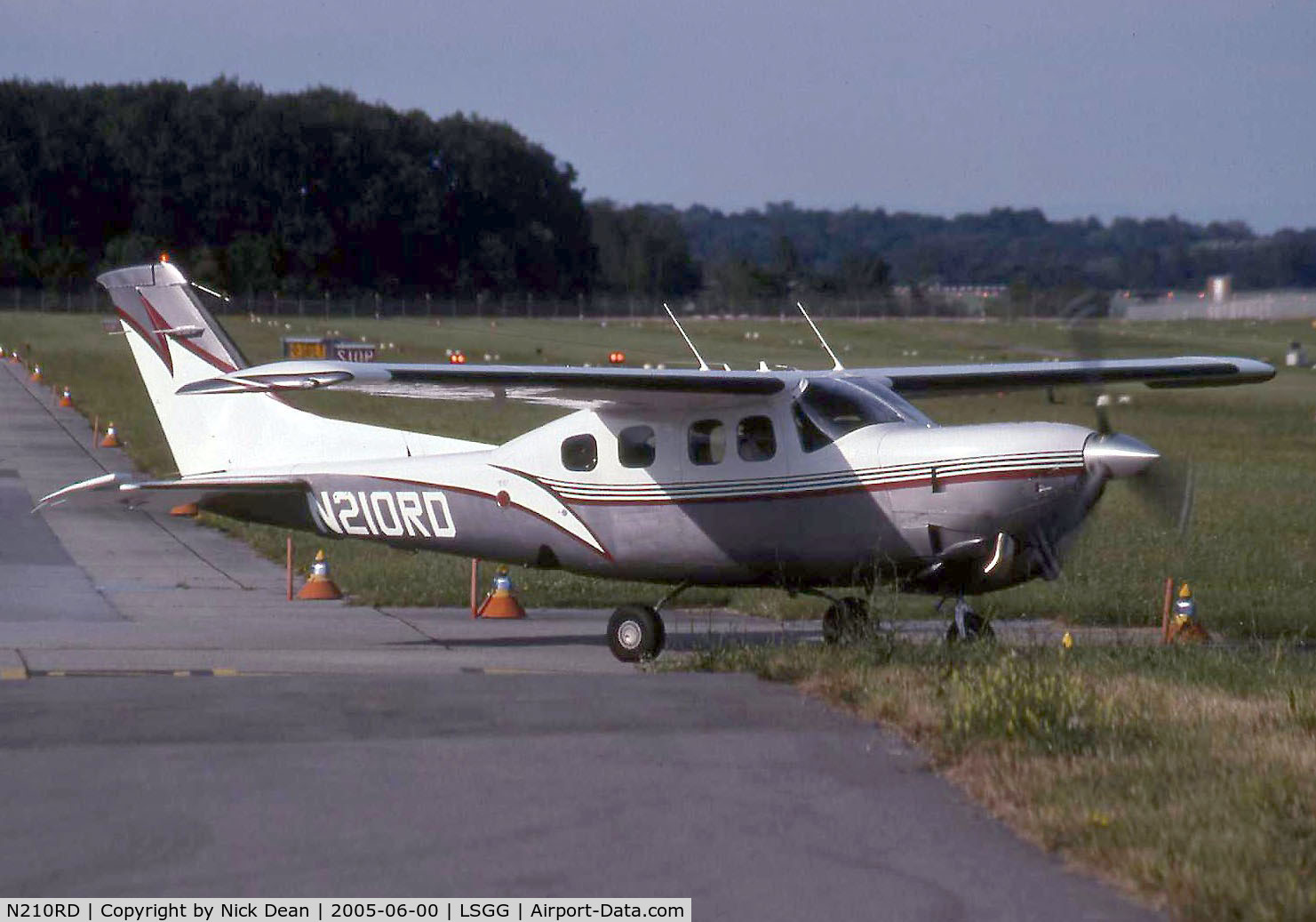 N210RD, 1981 Cessna P210N Pressurised Centurion C/N P21000772, /