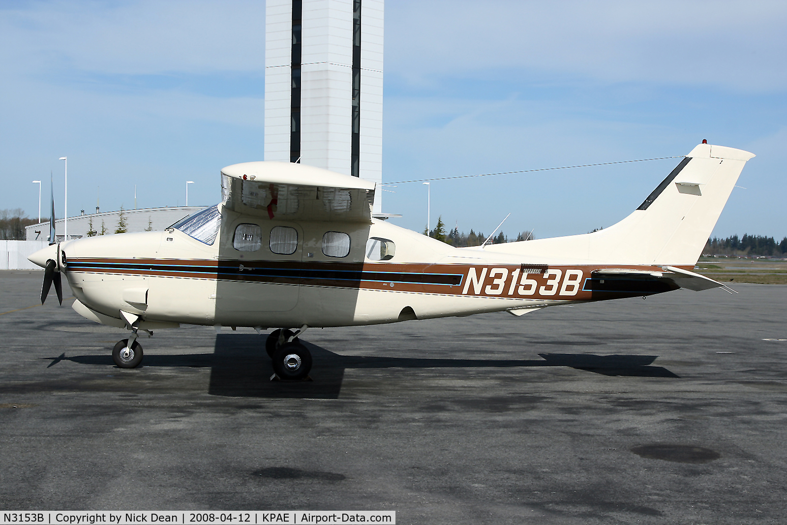 N3153B, 1983 Cessna P210N Pressurised Centurion C/N P21000834, /