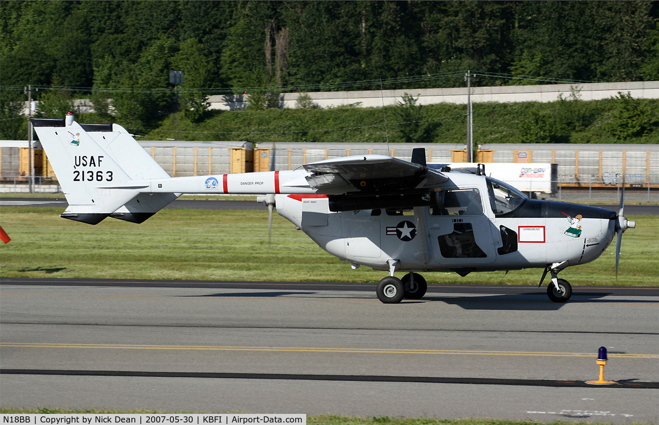N18BB, 1967 Cessna M337B (O-2A) Super Skymaster C/N 337M-0069 (67-21363), /