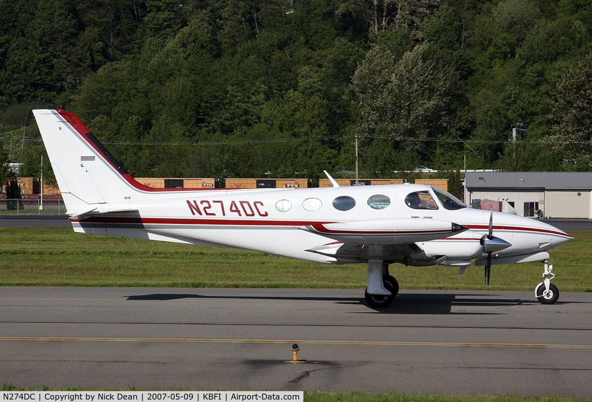 N274DC, Cessna 340A C/N 340A0923, /