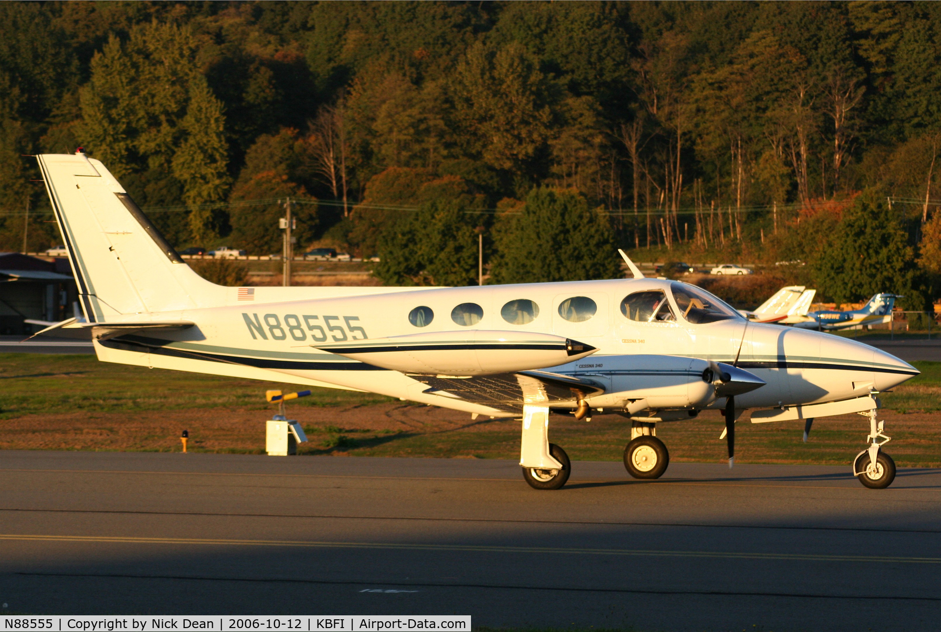 N88555, 1981 Cessna 340A C/N 340A1262, /