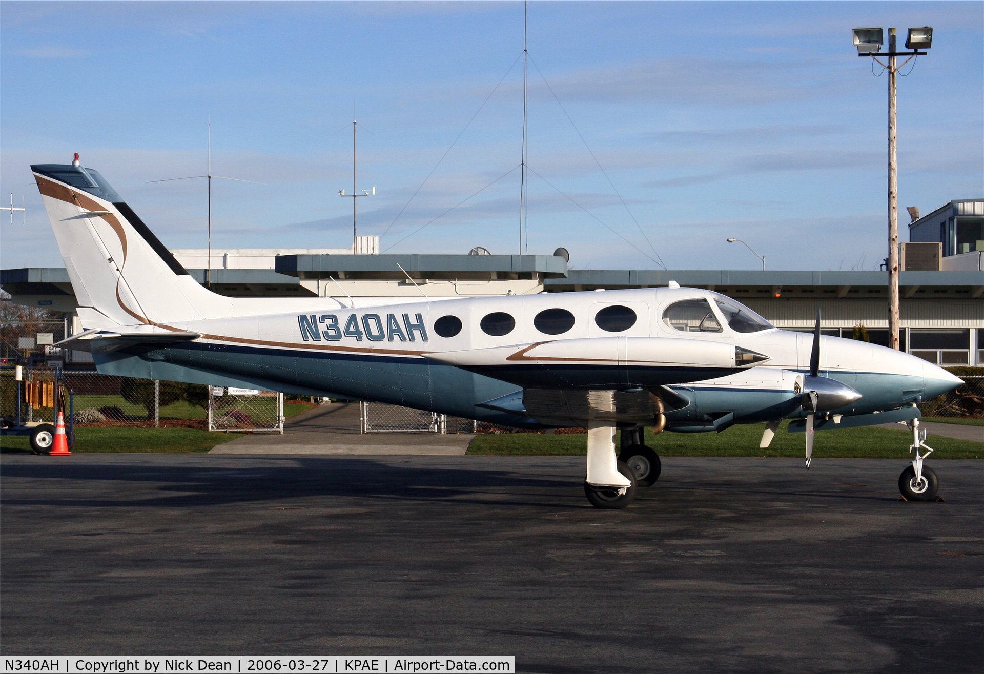 N340AH, 1972 Cessna 340 C/N 340-0100, /