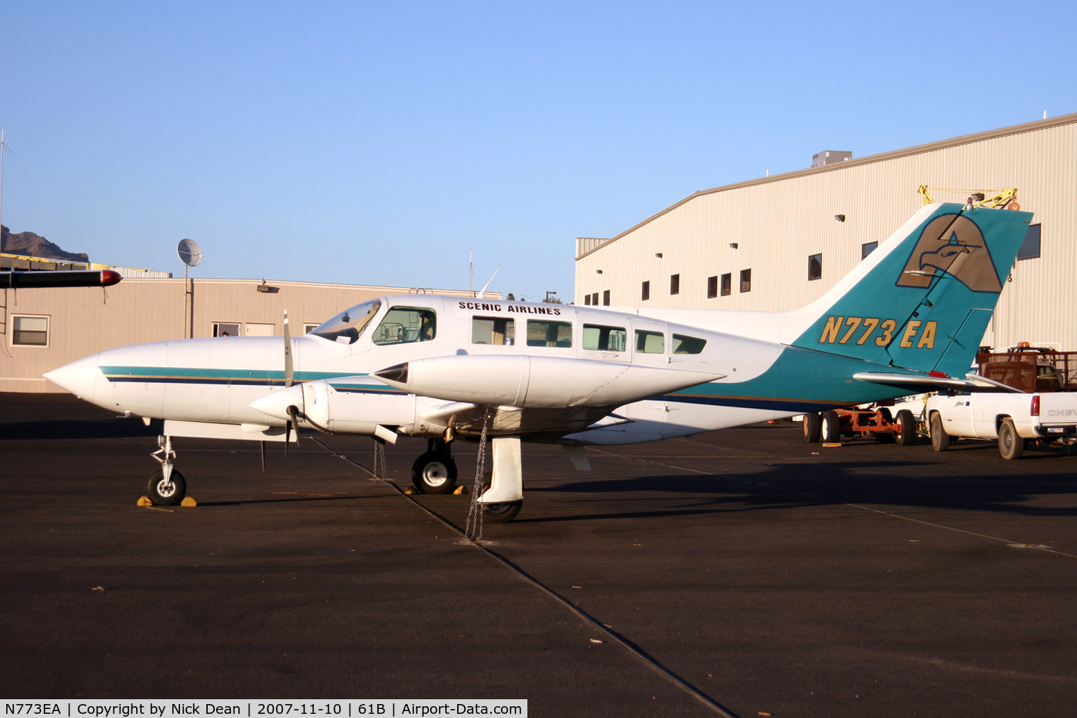 N773EA, 1974 Cessna 402B Utililiner C/N 402B-0544, /