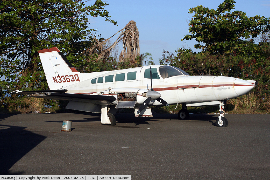 N3363Q, 1974 Cessna 402B C/N 402B0556, /