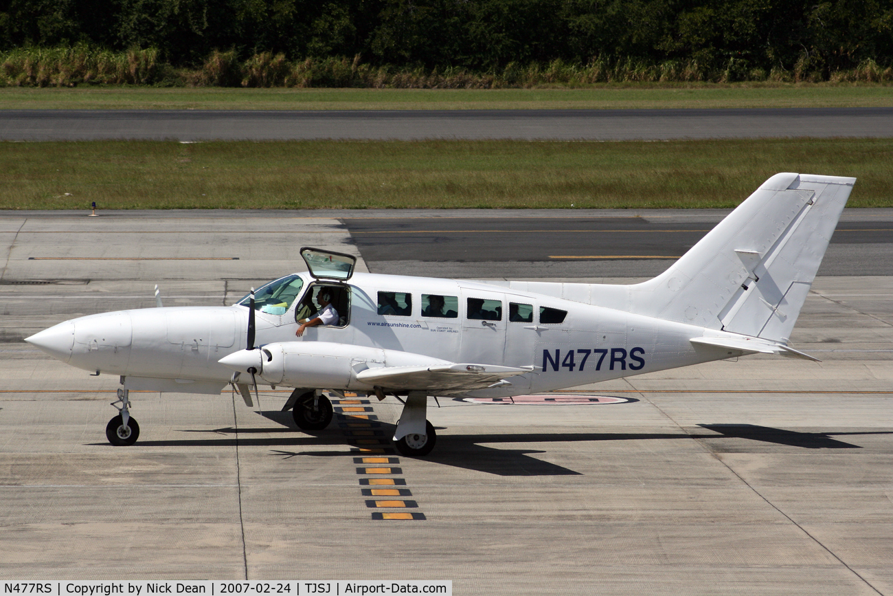 N477RS, 1981 Cessna 402C C/N 402C0477, /