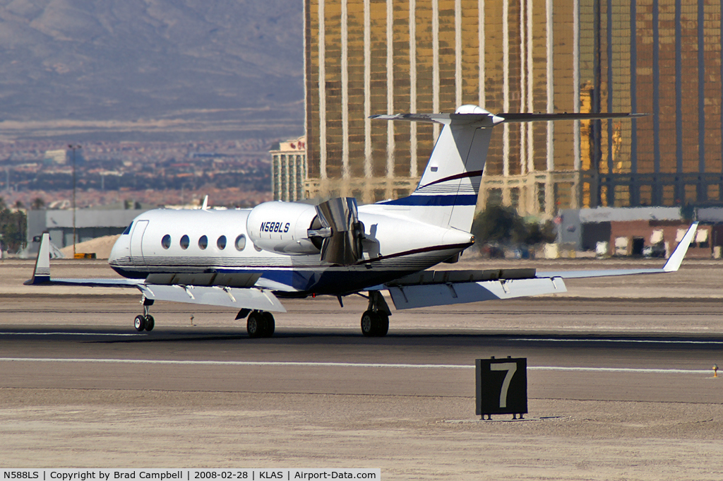 N588LS, 1994 Gulfstream Aerospace G-IV C/N 1245, Las Vegas Sands Corp. - Las Vegas, Nevada / 1994 Gulfstream Aerospace G-IV