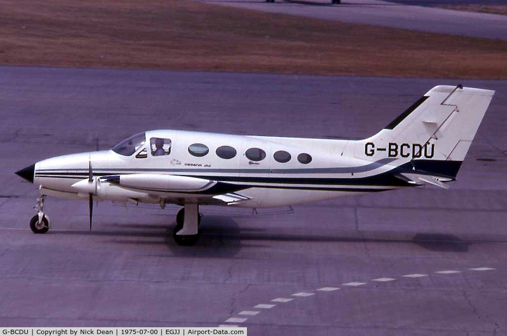 G-BCDU, 1974 Cessna 414 Chancellor C/N 414-0493, .