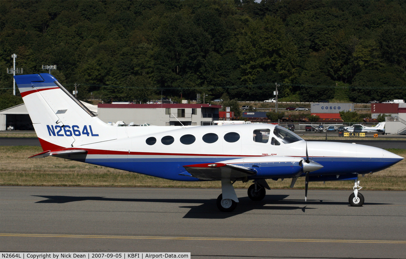 N2664L, 1980 Cessna 414A Chancellor C/N 414A0535, /