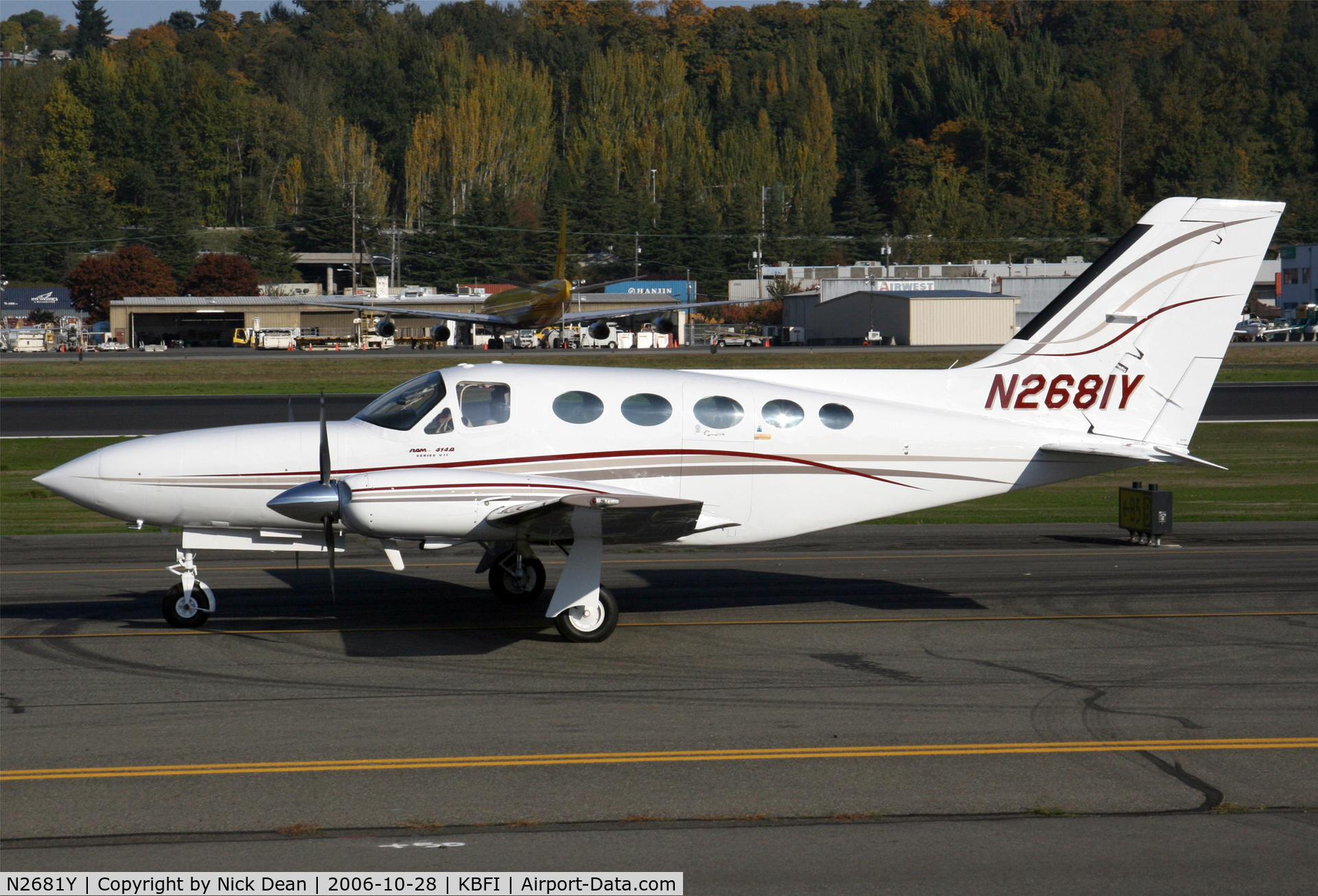 N2681Y, 1981 Cessna 414A Chancellor C/N 414A0635, /