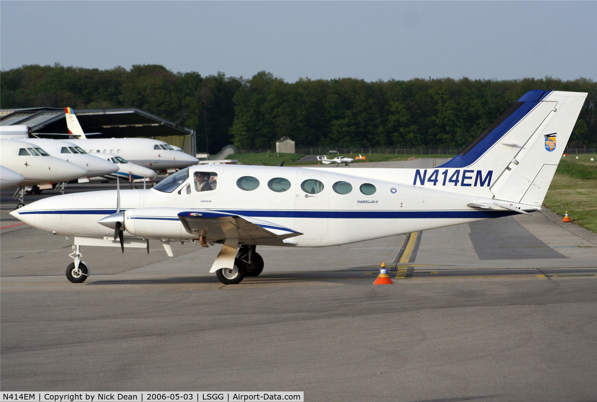 N414EM, 1980 Cessna 414A Chancellor C/N 414A0500, /