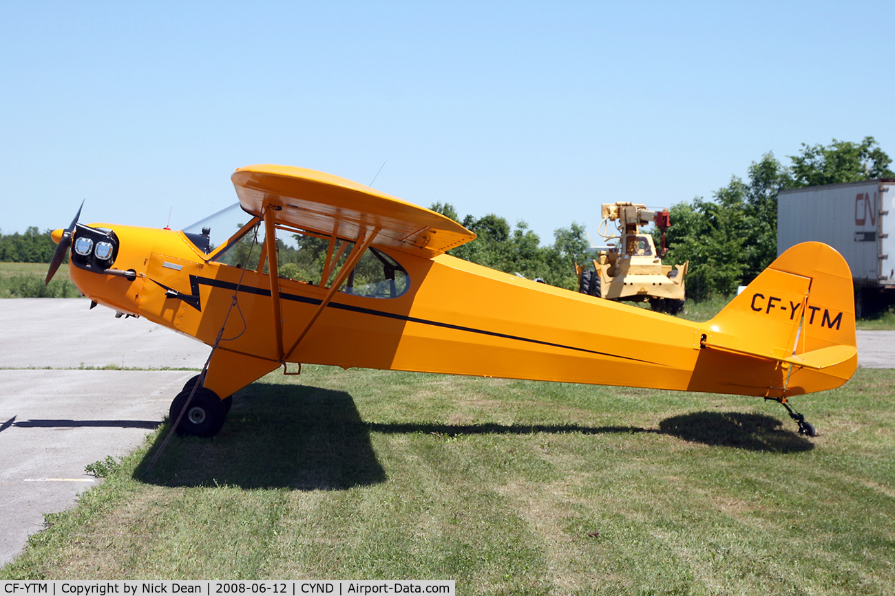 CF-YTM, 1946 Piper J3C-65S Cub C/N 20029, /