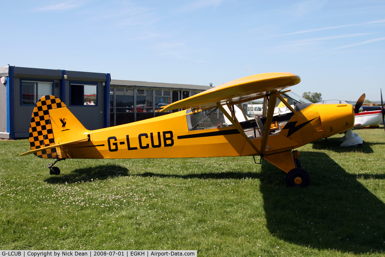 G-LCUB, 1959 Piper L-18C Super Cub (PA-18-95) C/N 18-1631, EGKH