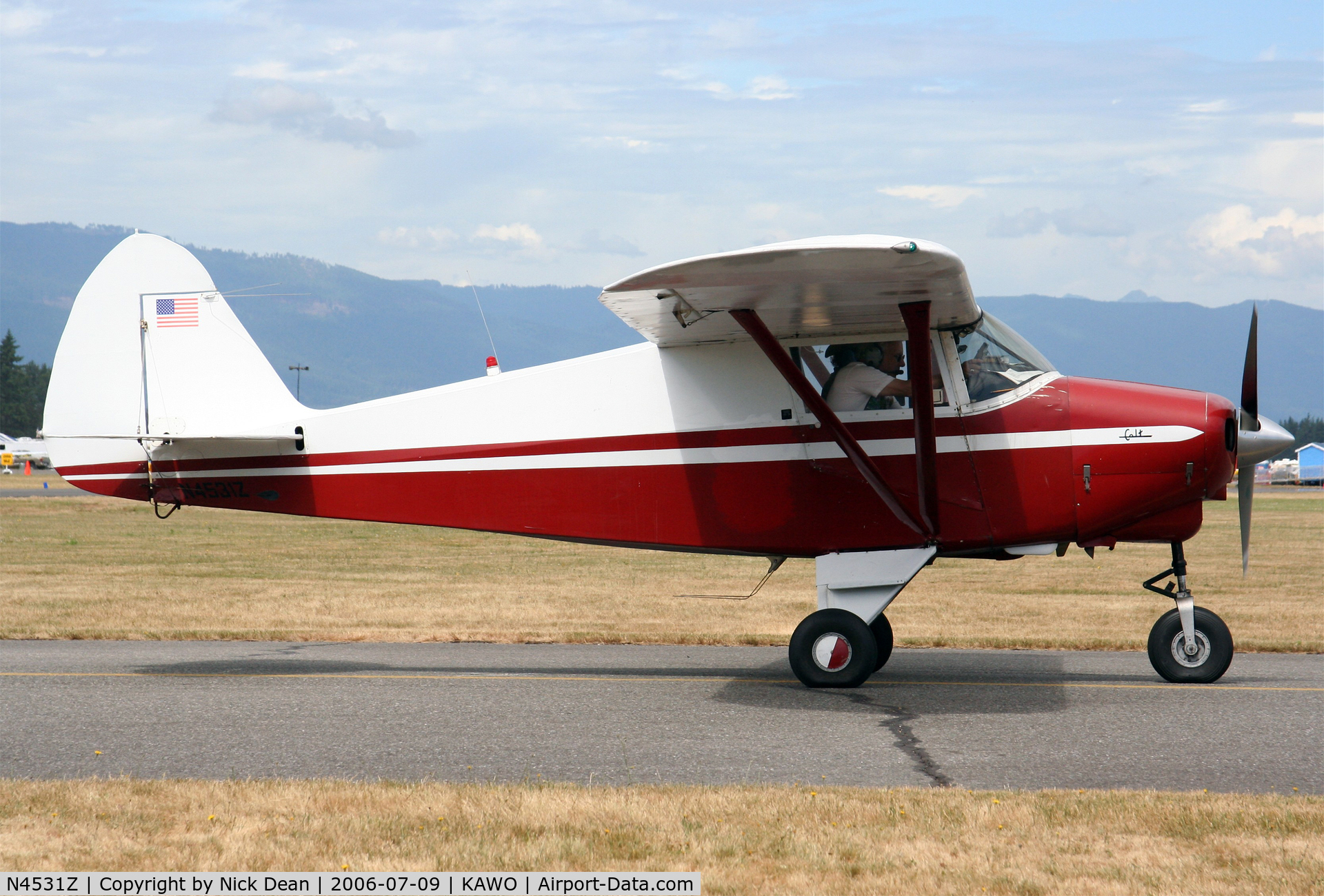 N4531Z, 1960 Piper PA-22-108 Colt C/N 22-8036, .