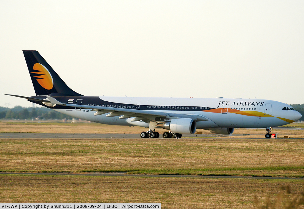 VT-JWP, 2008 Airbus A330-202 C/N 947, Delivery day...