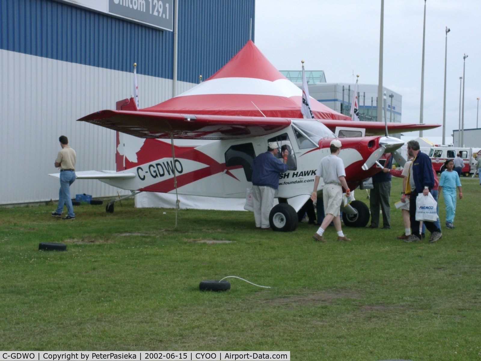 C-GDWO, 1998 Found FBA-2C1 C/N 28, @ Oshawa Airport, Ontario Canada