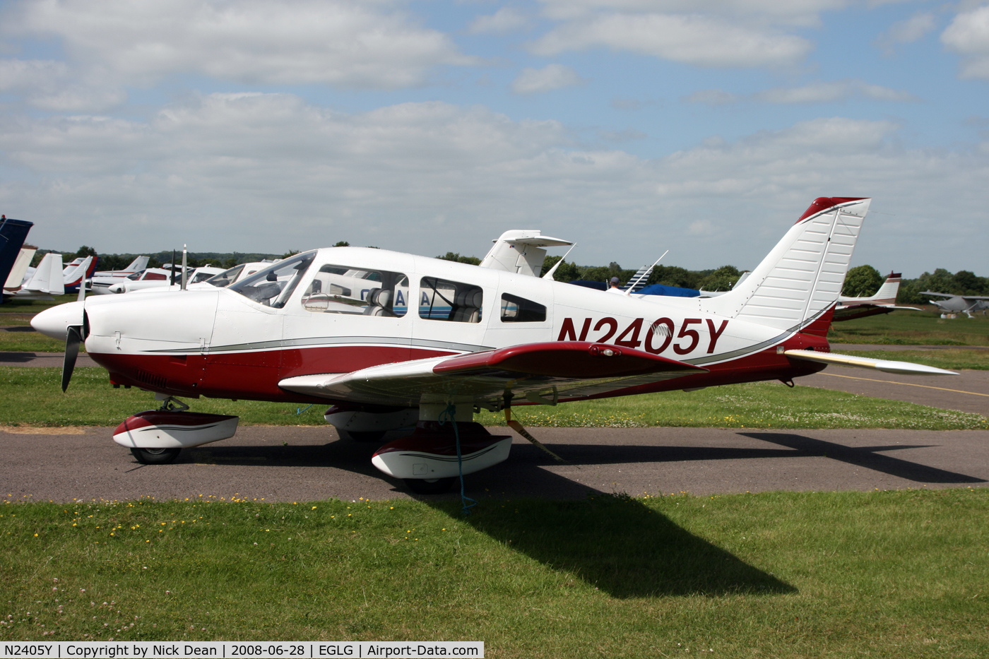 N2405Y, 1985 Piper PA-28-181 C/N 28-8590070, /