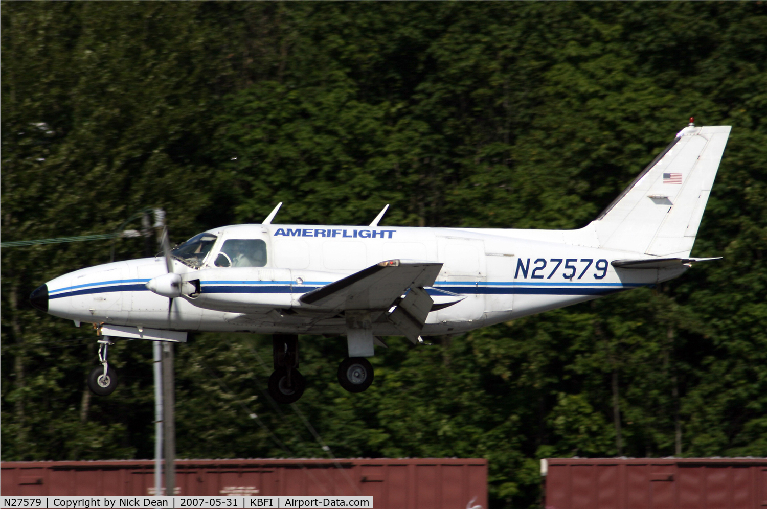 N27579, 1978 Piper PA-31-350 Chieftain C/N 31-7852063, /